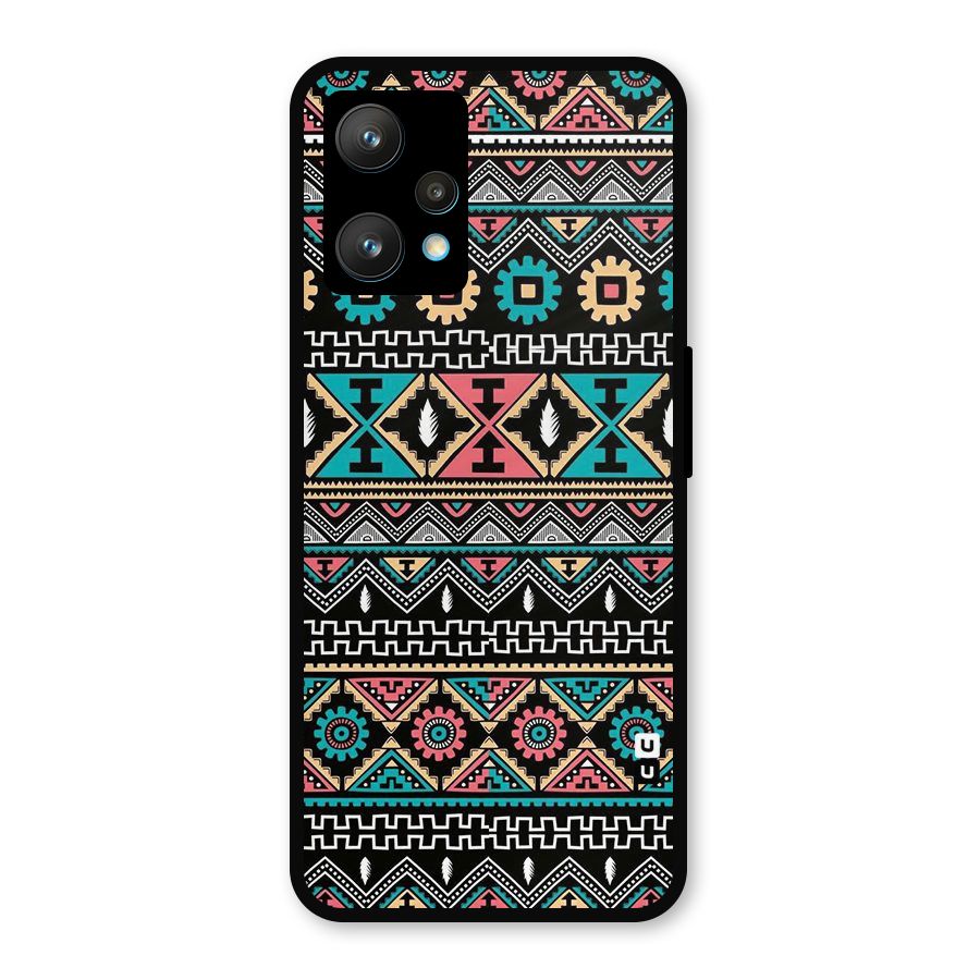 Aztec Beautiful Creativity Metal Back Case for Realme 9