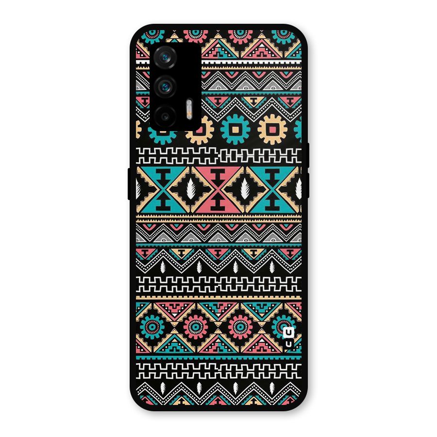 Aztec Beautiful Creativity Metal Back Case for Realme GT 5G