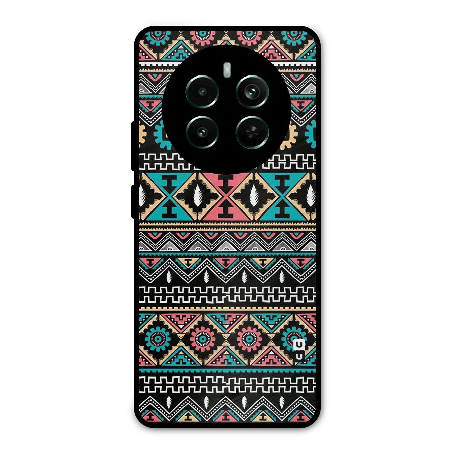 Aztec Beautiful Creativity Metal Back Case for Realme Narzo 70 Pro