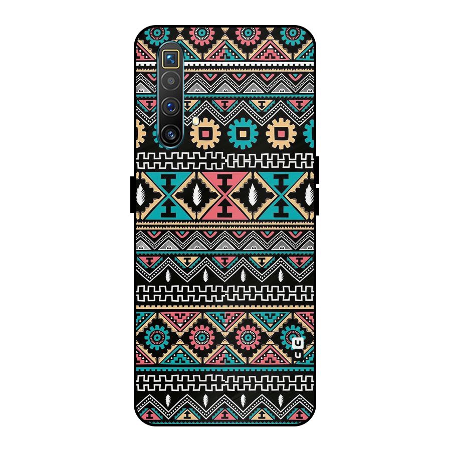 Aztec Beautiful Creativity Metal Back Case for Realme X3 SuperZoom