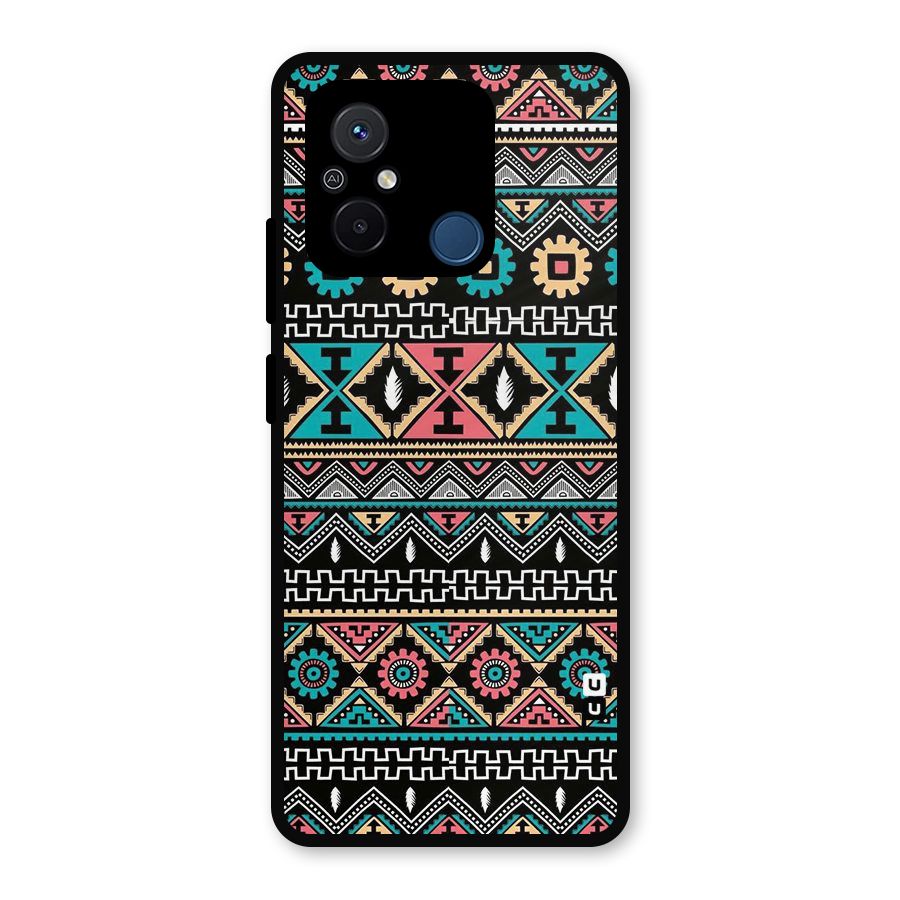 Aztec Beautiful Creativity Metal Back Case for Redmi 12C