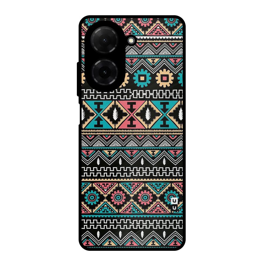 Aztec Beautiful Creativity Metal Back Case for Redmi A5 4G