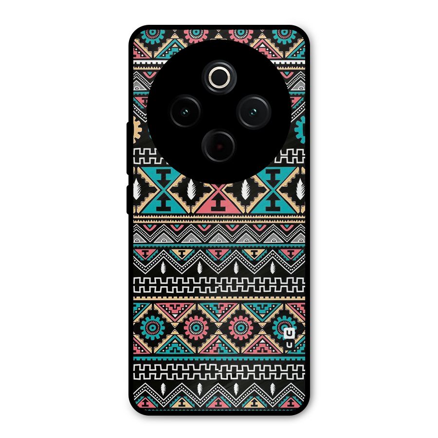 Aztec Beautiful Creativity Metal Back Case for Vivo T4