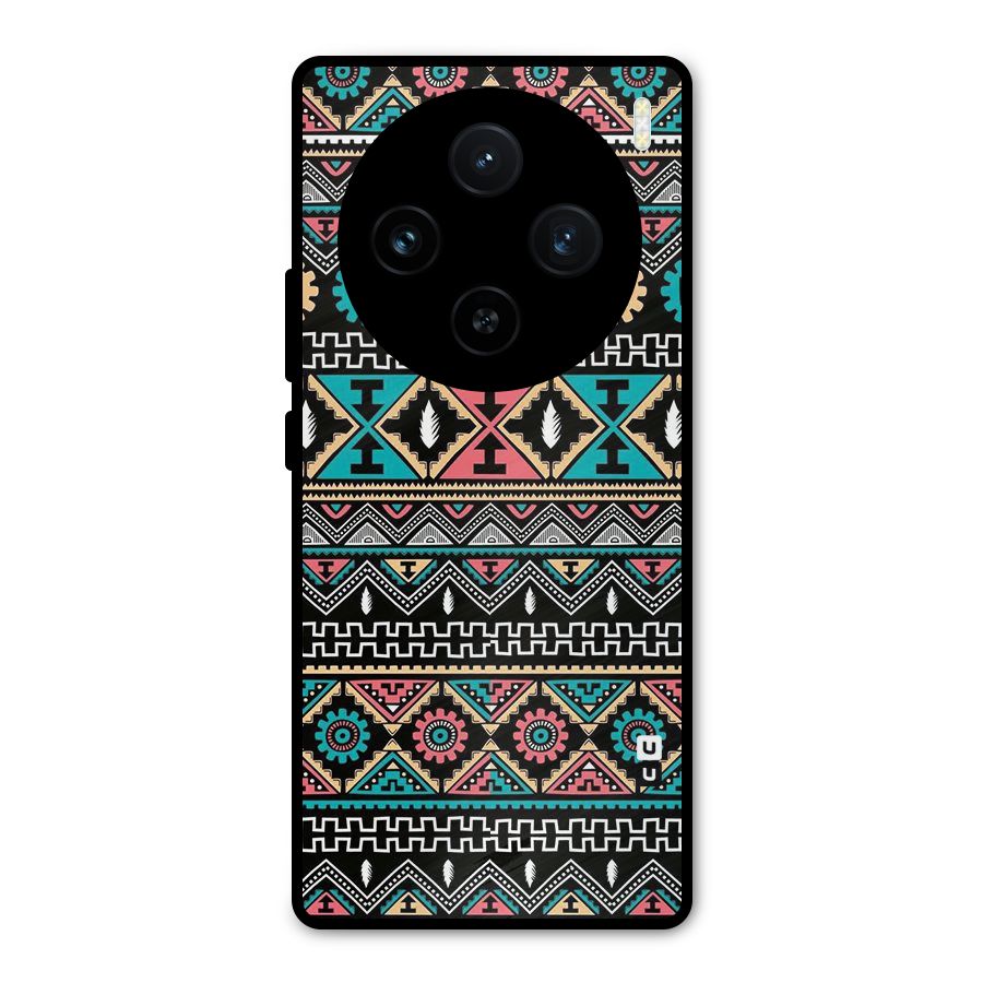 Aztec Beautiful Creativity Metal Back Case for Vivo X100