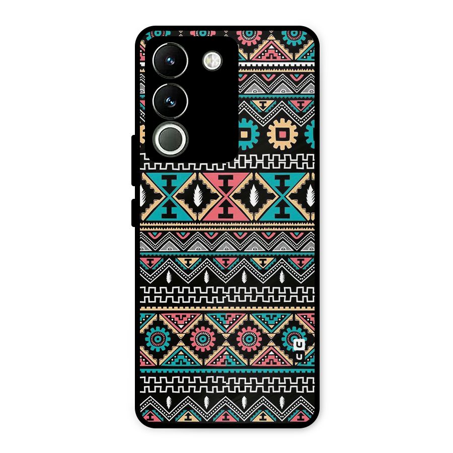 Aztec Beautiful Creativity Metal Back Case for Vivo Y200