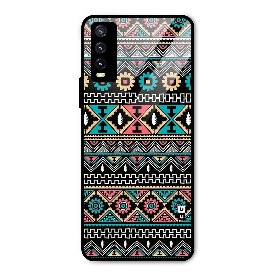 Aztec Beautiful Creativity Metal Back Case for Vivo Y20t