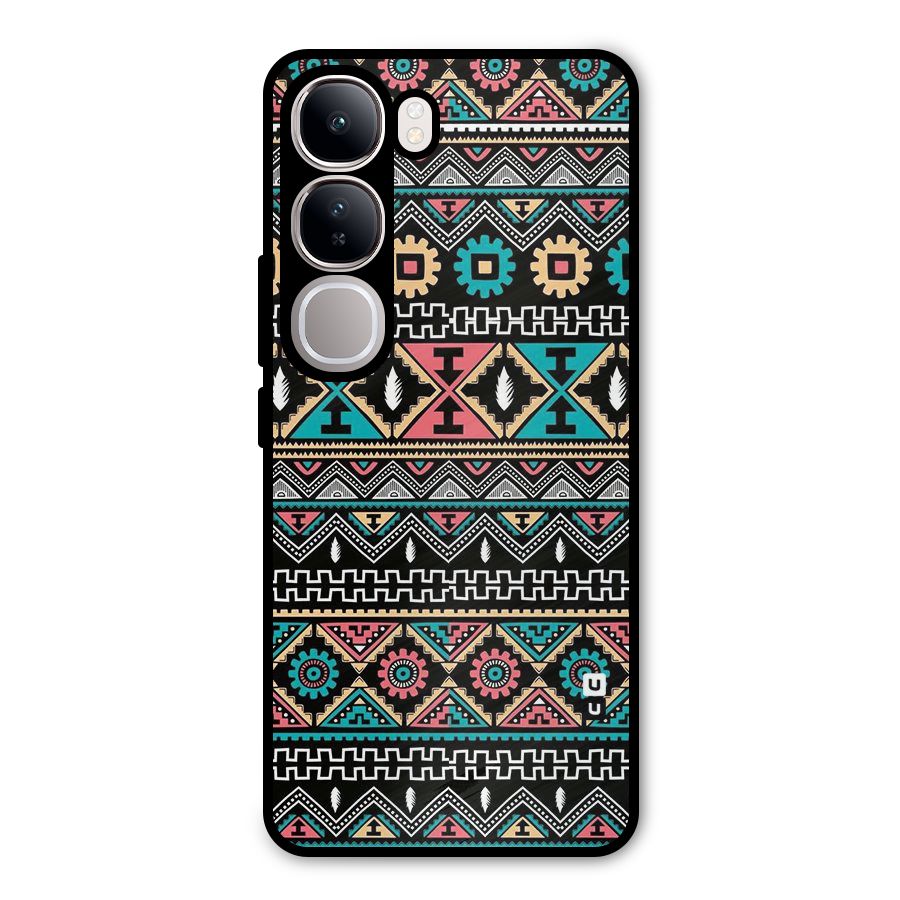 Aztec Beautiful Creativity Metal Back Case for Vivo Y300