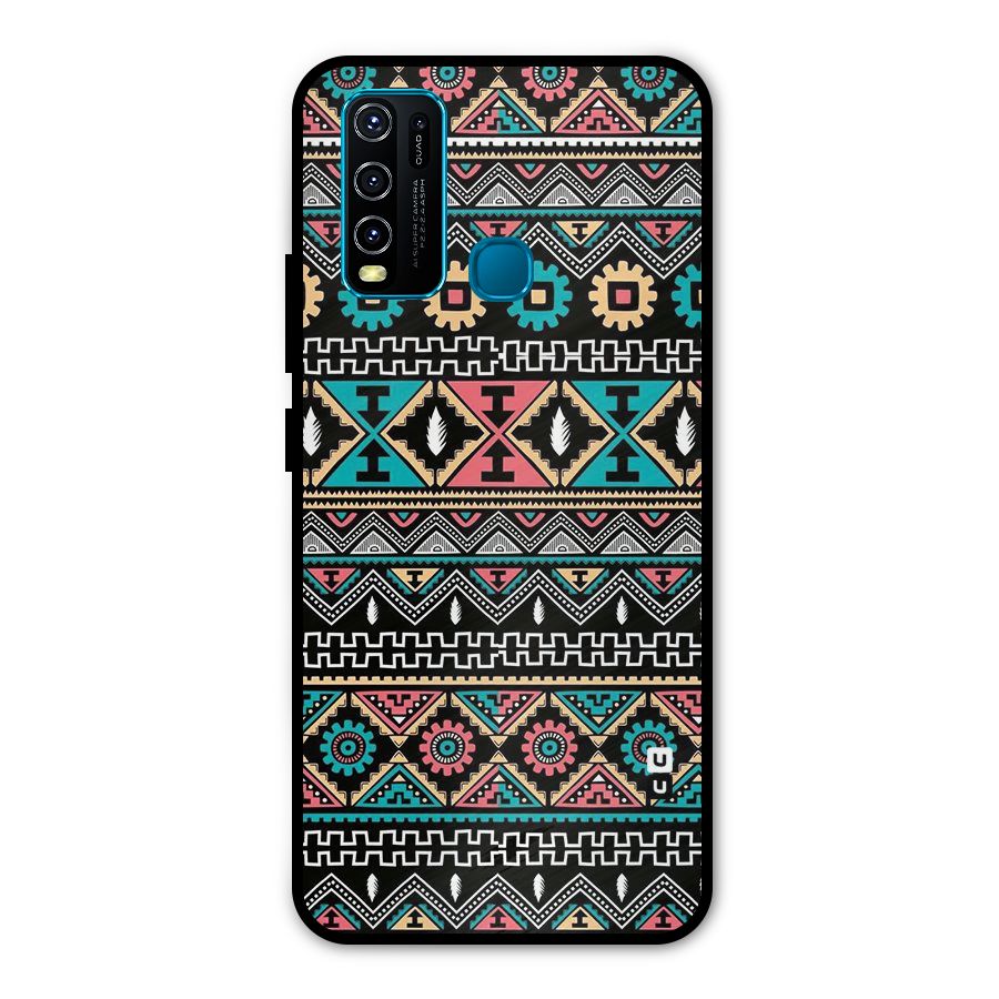 Aztec Beautiful Creativity Metal Back Case for Vivo Y50