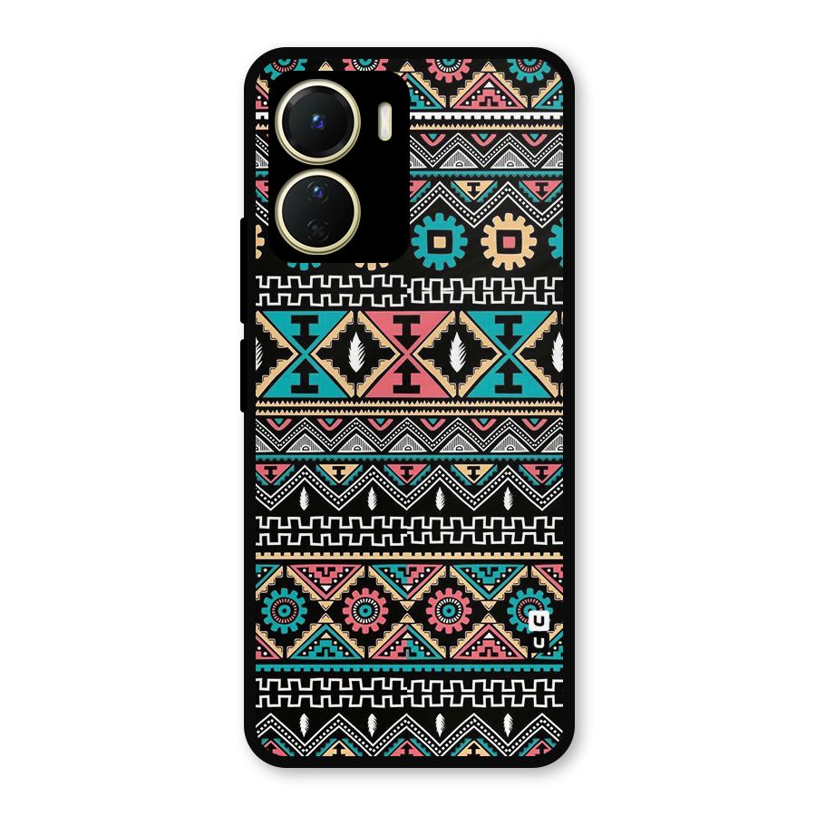 Aztec Beautiful Creativity Metal Back Case for Vivo Y56