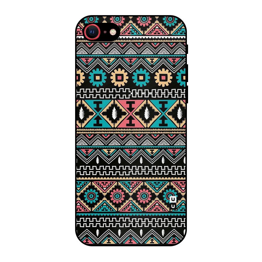 Aztec Beautiful Creativity Metal Back Case for iPhone 7
