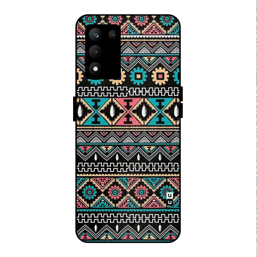 Aztec Beautiful Creativity Metal Back Case for realme 9 5G SE