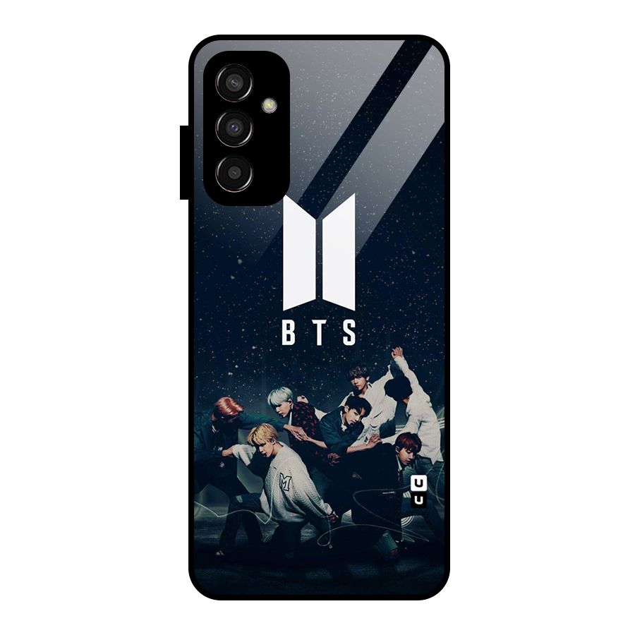 BTS Army All Glass Back Case for Galaxy F13