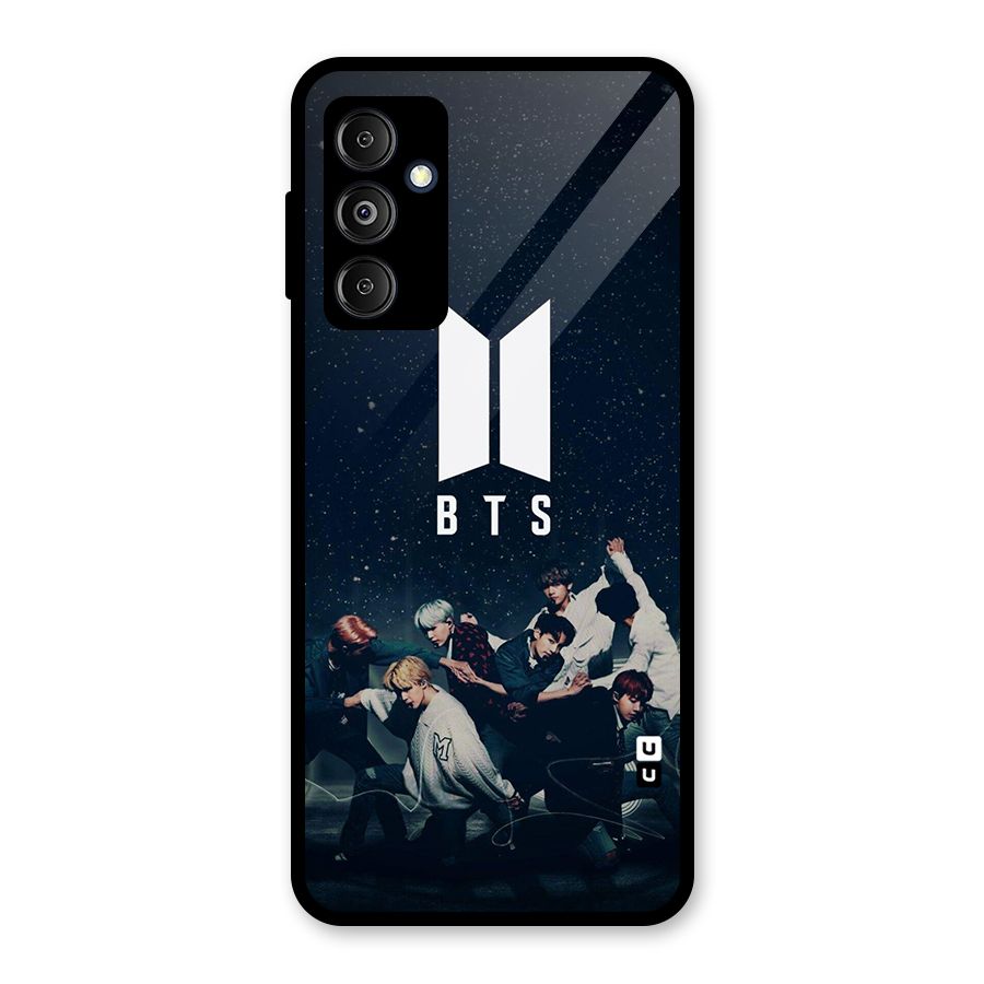 BTS Army All Glass Back Case for Galaxy M14 5G