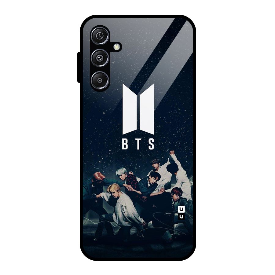 BTS Army All Glass Back Case for Galaxy M34 5G