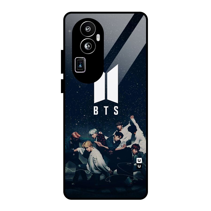 BTS Army All Glass Back Case for Oppo Reno10 Pro Plus