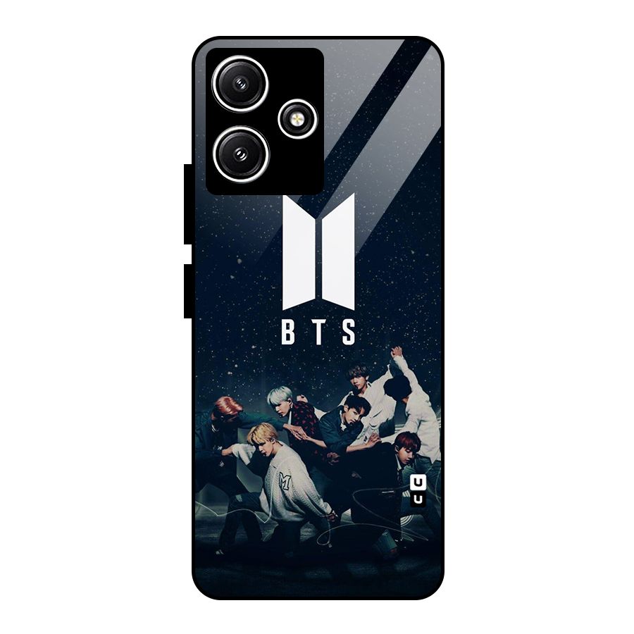 BTS Army All Glass Back Case for Redmi 12 5G