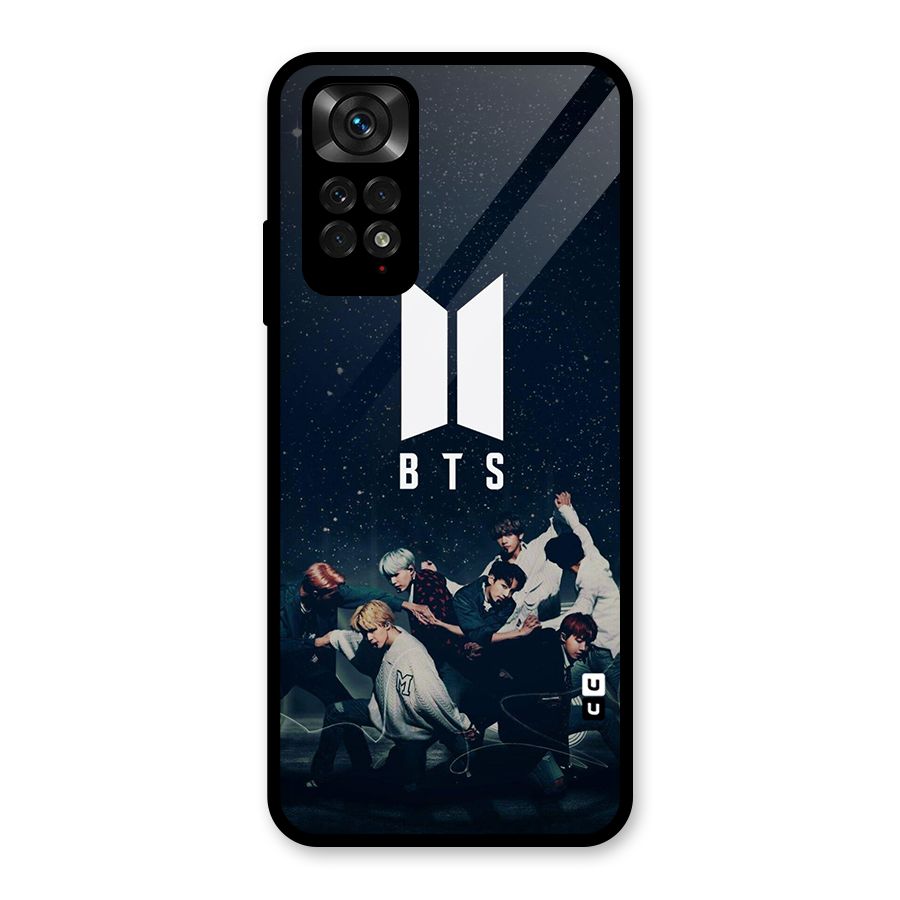 BTS Army All Glass Back Case for Redmi Note 11S