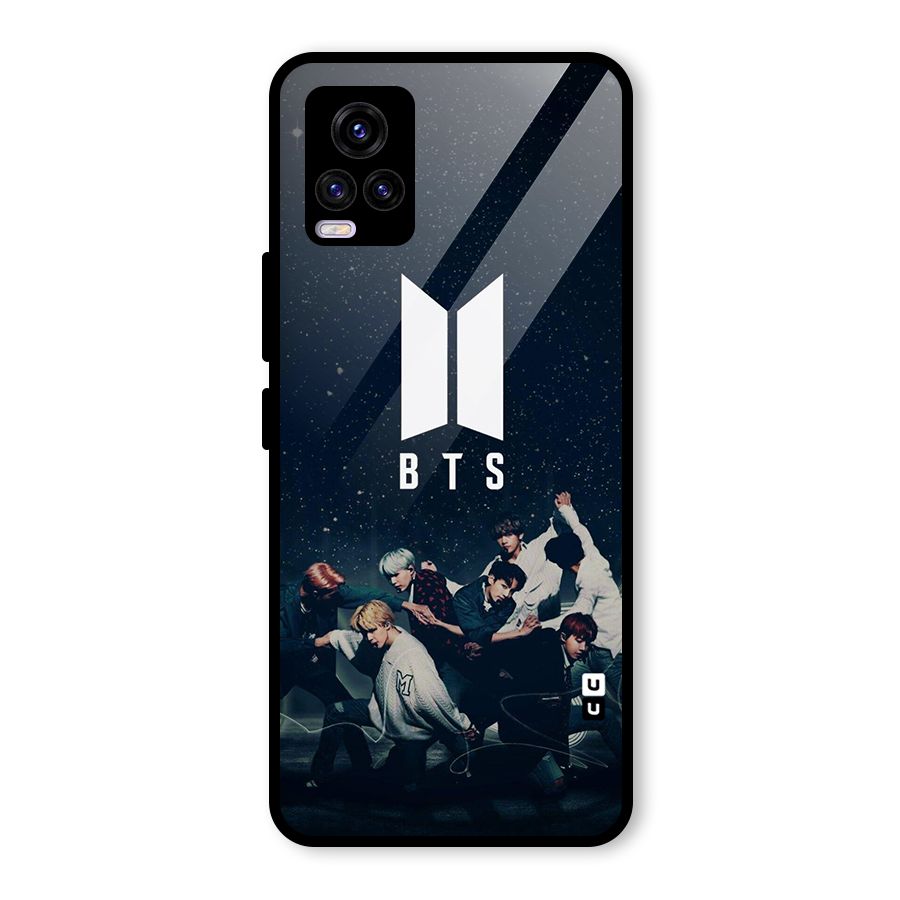 BTS Army All Glass Back Case for Vivo V20 2021