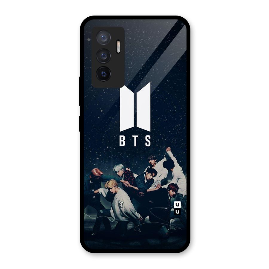 BTS Army All Glass Back Case for Vivo V23e