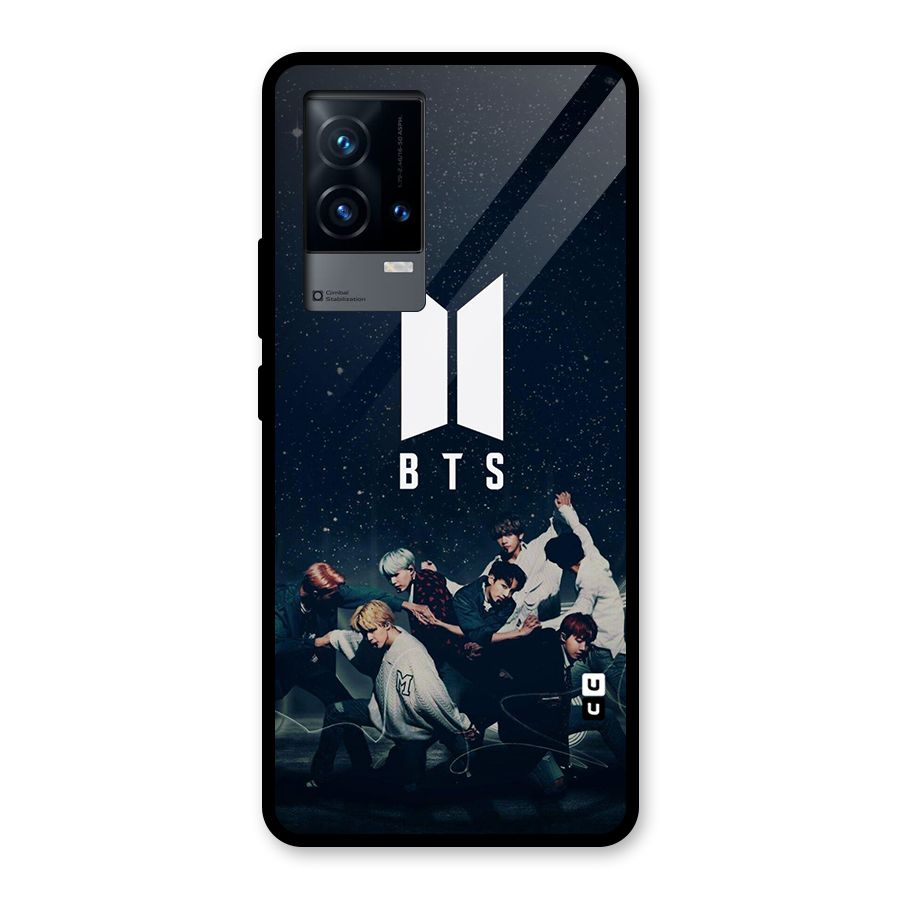 BTS Army All Glass Back Case for iQOO 9 5G