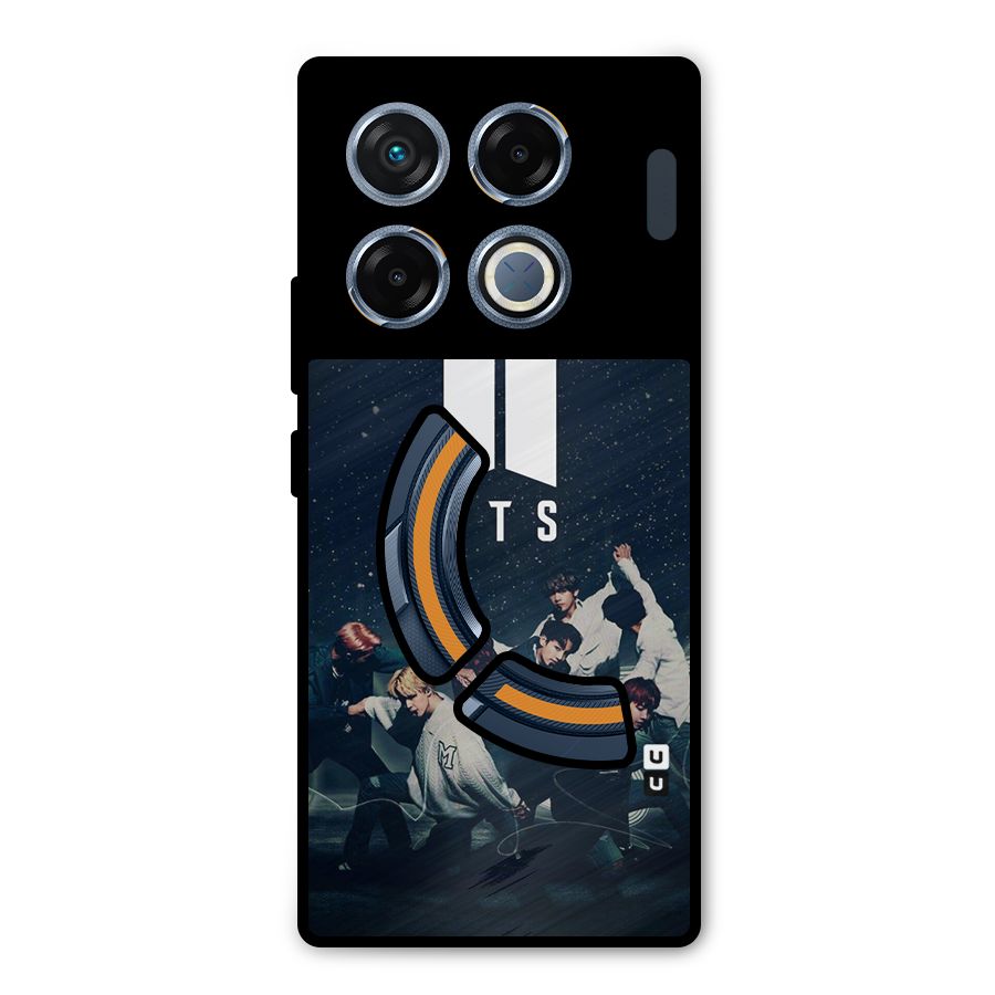 BTS Army All Metal Back Case for Infinix GT 20 Pro