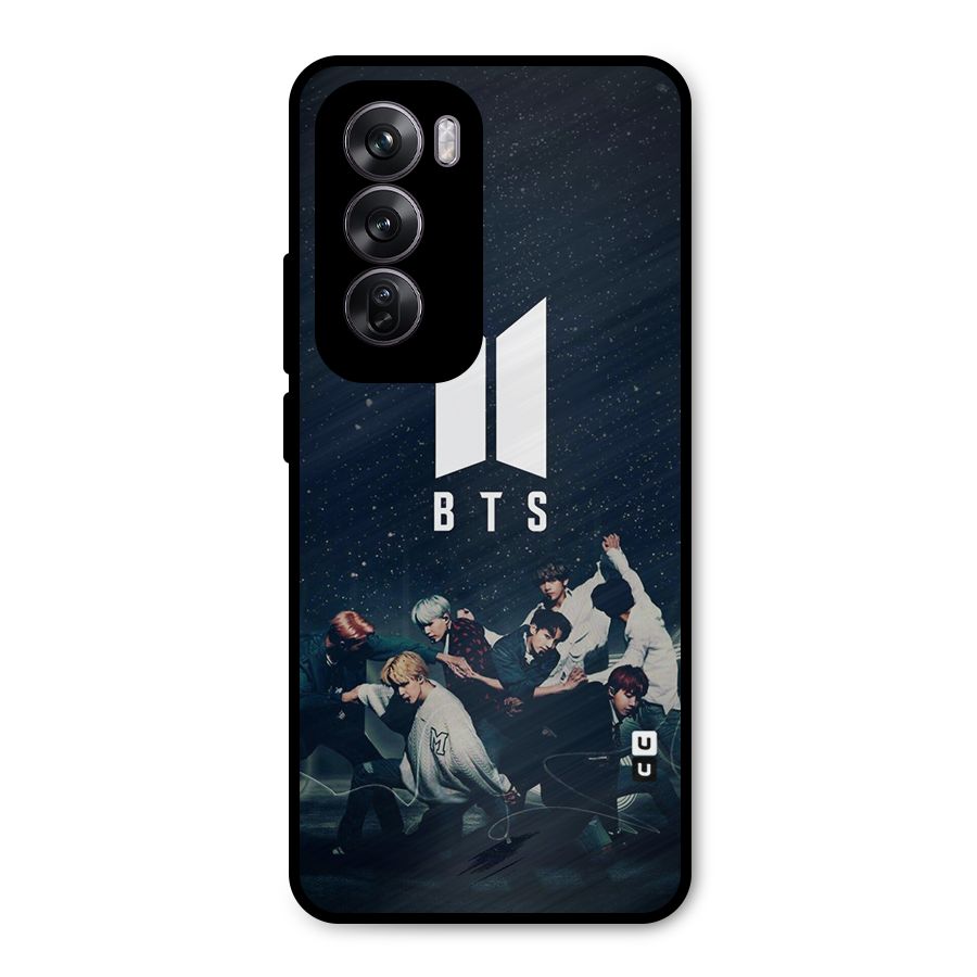 BTS Army All Metal Back Case for Oppo Reno12 Pro