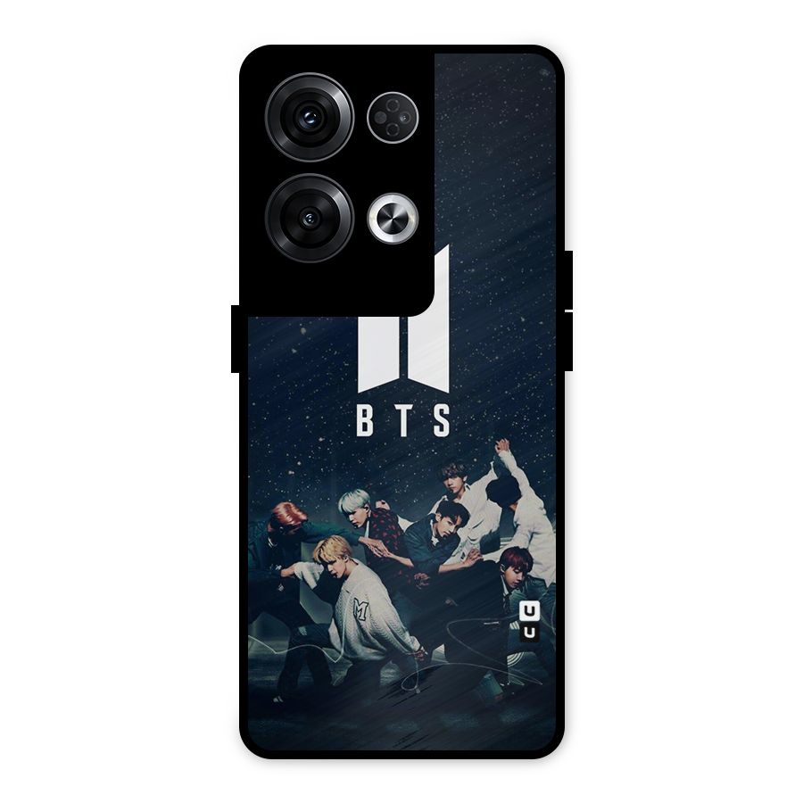 BTS Army All Metal Back Case for Oppo Reno8 Pro 5G