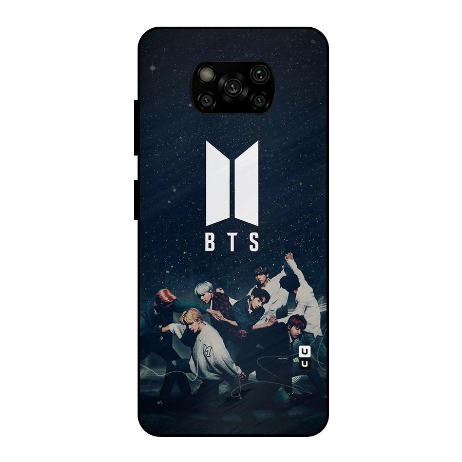 BTS Army All Metal Back Case for Poco X3