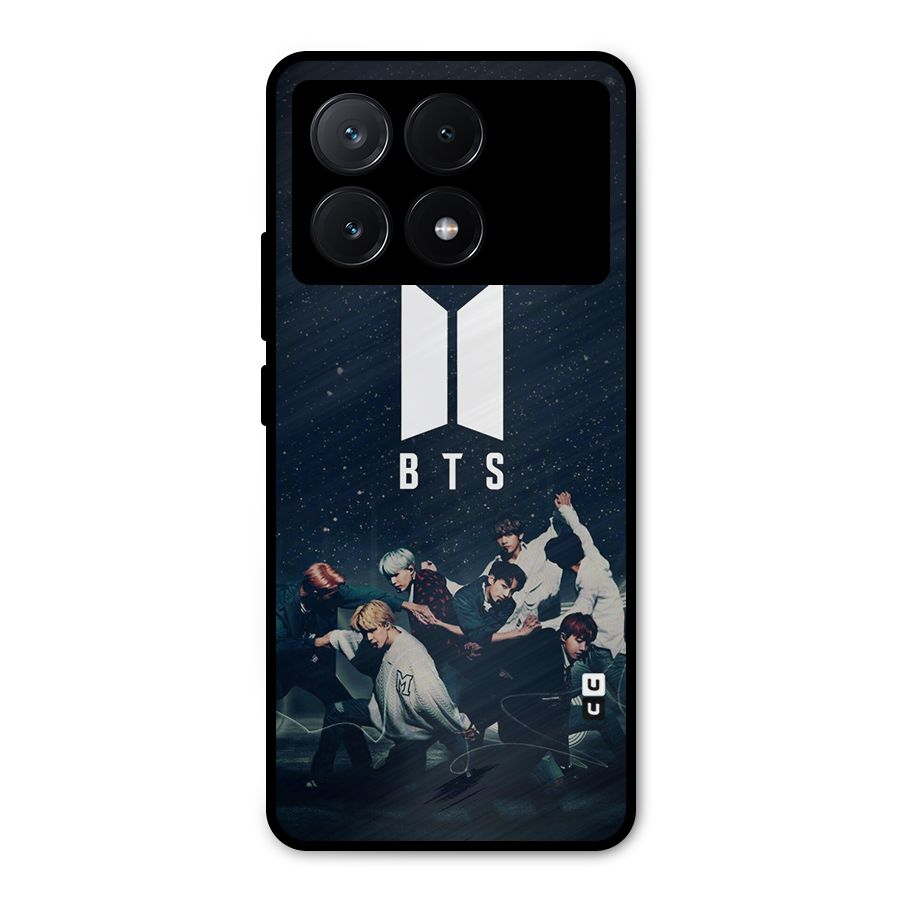 BTS Army All Metal Back Case for Poco X6 Pro