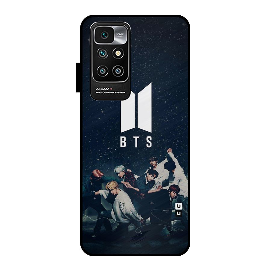 BTS Army All Metal Back Case for Redmi 10 Prime