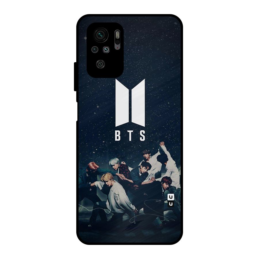 BTS Army All Metal Back Case for Redmi Note 10S