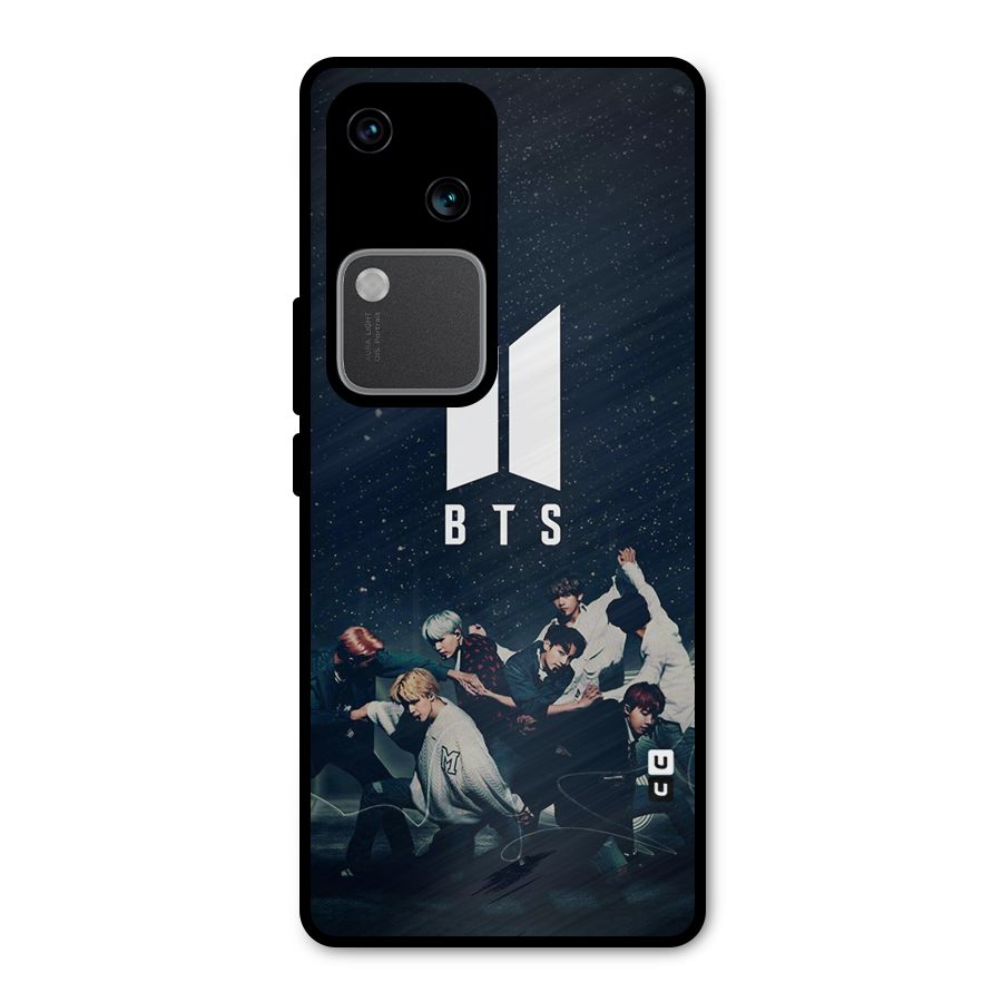 BTS Army All Metal Back Case for Vivo V30 Pro