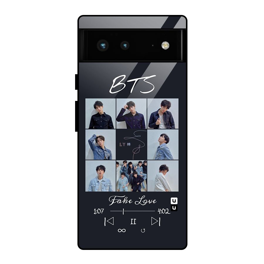 BTS Fake Love Glass Back Case for Google Pixel 6
