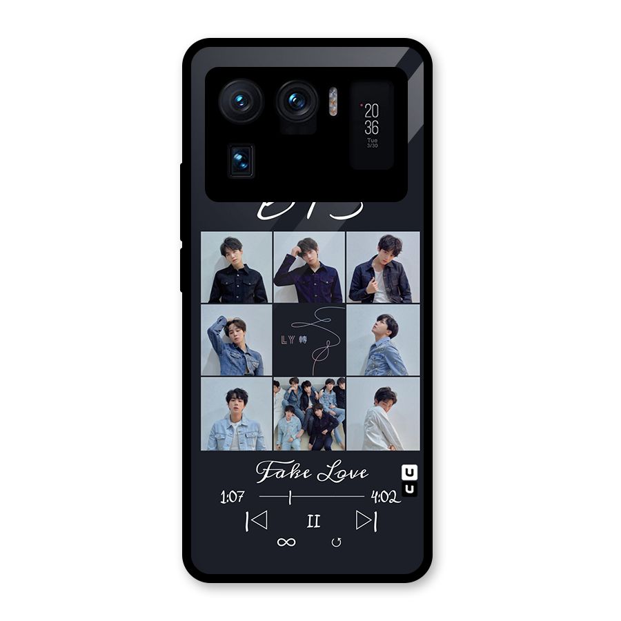 BTS Fake Love Glass Back Case for Mi 11 Ultra