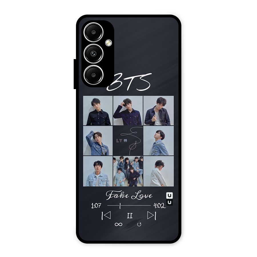 BTS Fake Love Metal Back Case for Galaxy A05s
