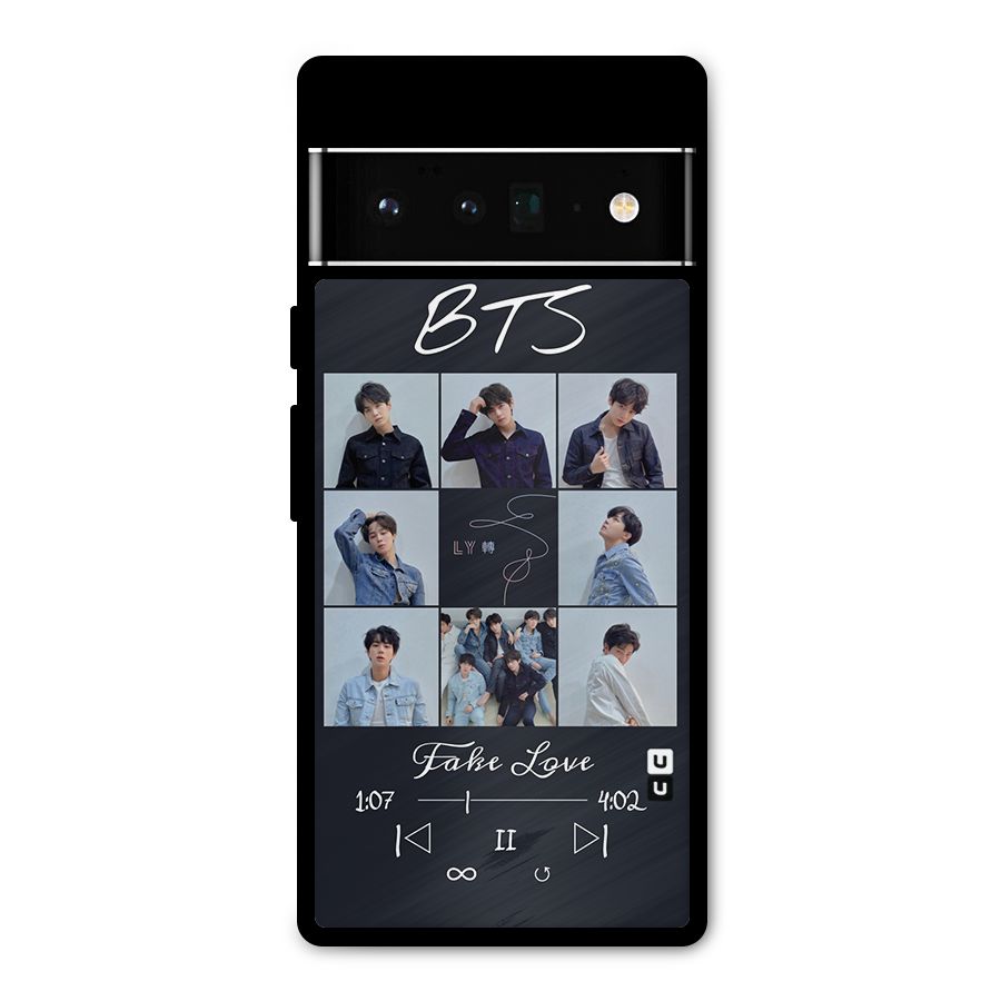 BTS Fake Love Metal Back Case for Google Pixel 6 Pro