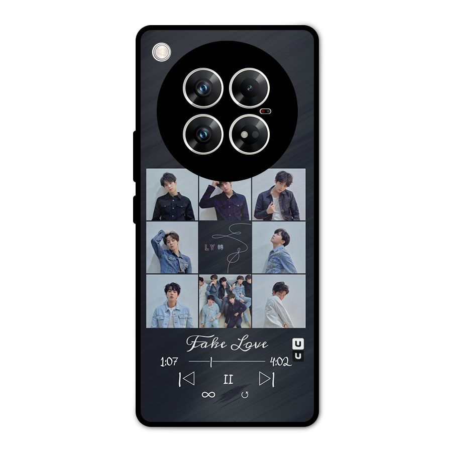 BTS Fake Love Metal Back Case for Infinix Zero 40 5G