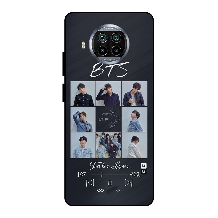 BTS Fake Love Metal Back Case for Mi 10i
