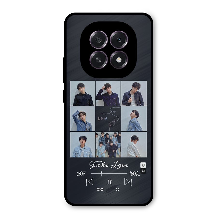 BTS Fake Love Metal Back Case for Oppo F29