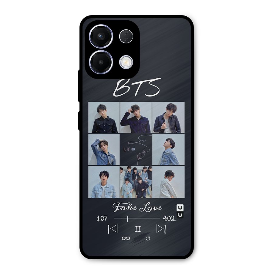 BTS Fake Love Metal Back Case for Oppo K13