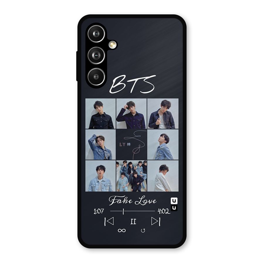 BTS Fake Love Metal Back Case for Samsung Galaxy M54