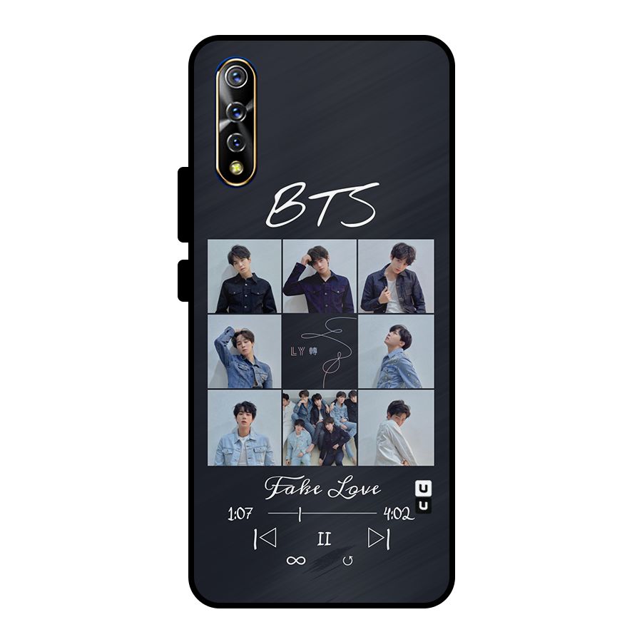 BTS Fake Love Metal Back Case for Vivo S1