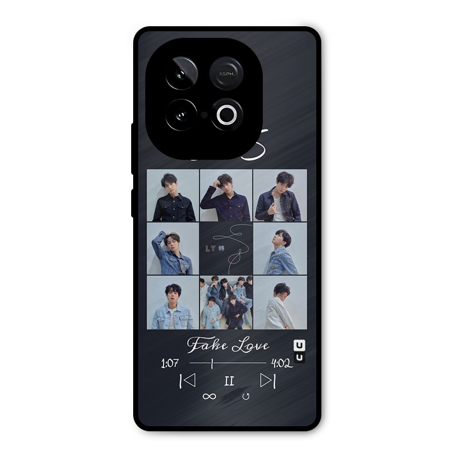 BTS Fake Love Metal Back Case for iQOO Neo 10