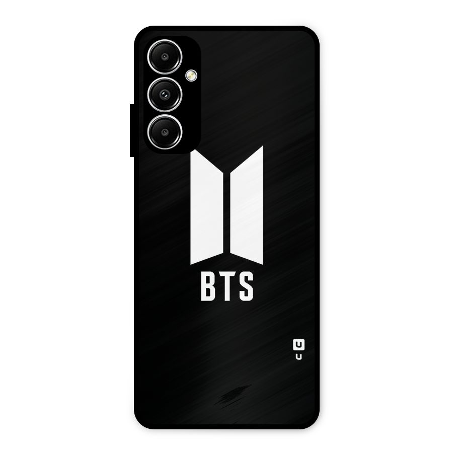 BTS Logo Black Metal Back Case for Galaxy A05s