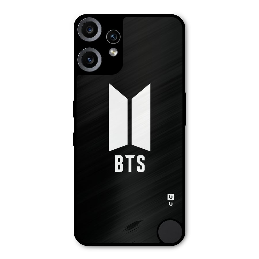 BTS Logo Black Metal Back Case for Nothing CMF Phone 2 Pro