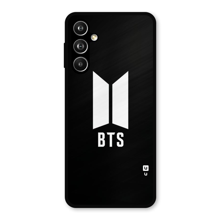 BTS Logo Black Metal Back Case for Samsung Galaxy M54