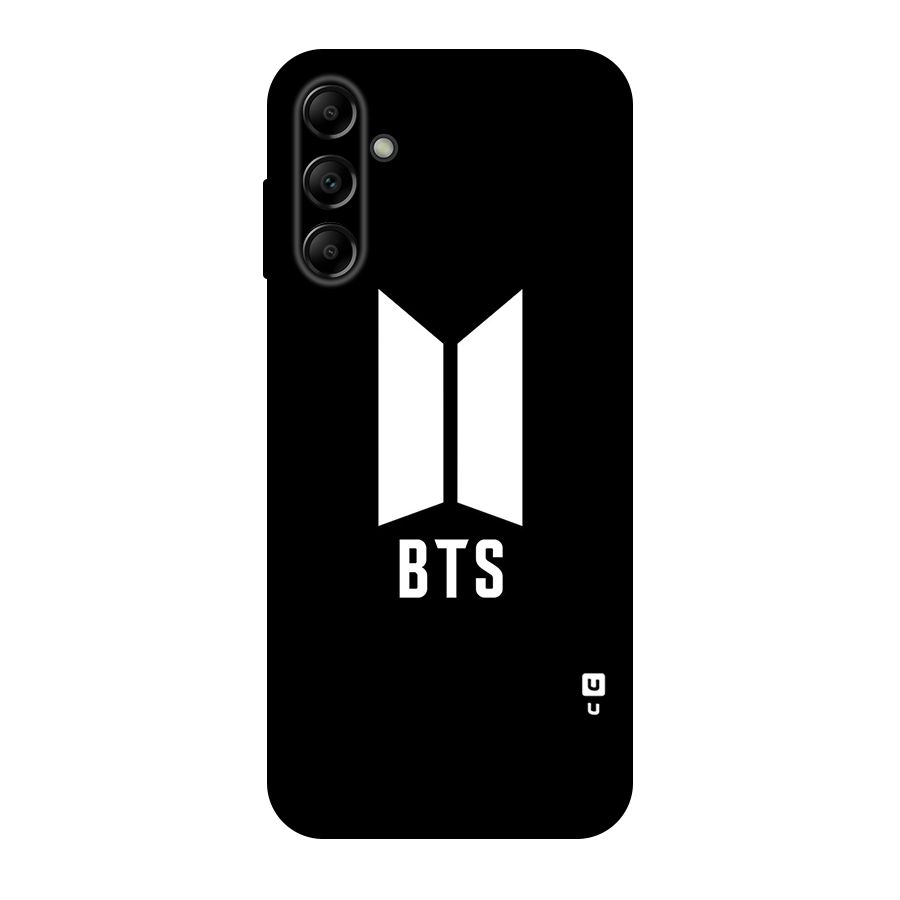 BTS Logo Black Original Polycarbonate Back Case for Galaxy A14 5G