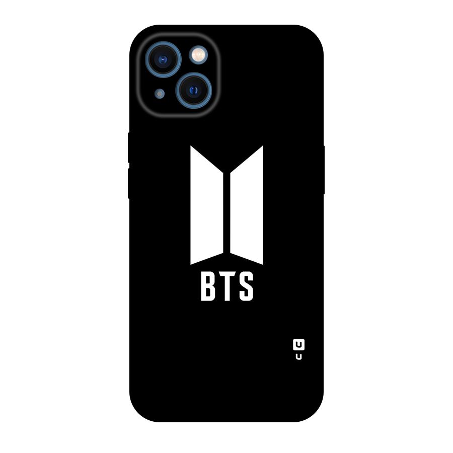 BTS Logo Black Original Polycarbonate Back Case for iPhone 13