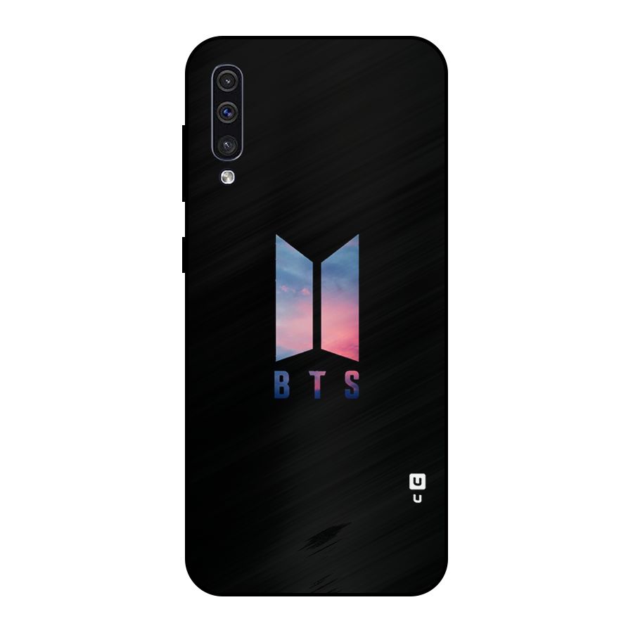 BTS Logo Sky Metal Back Case for Galaxy A50