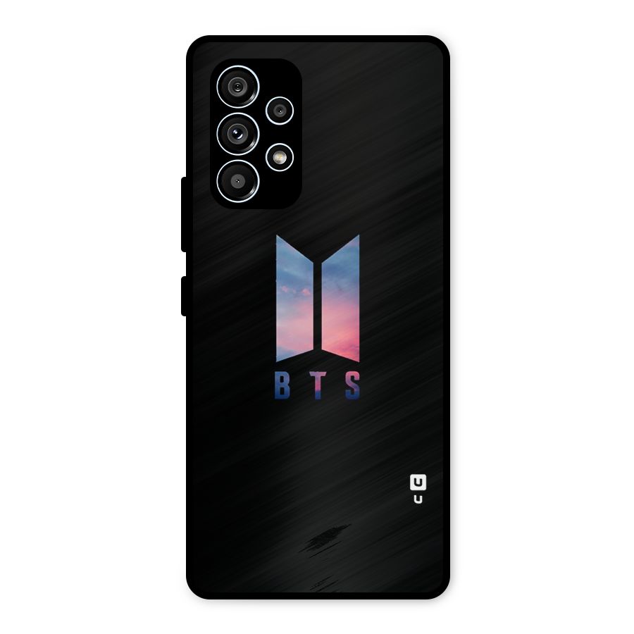 BTS Logo Sky Metal Back Case for Galaxy A53 5G
